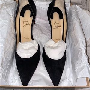 Christian Louboutin - Iriza Black Suede Pump